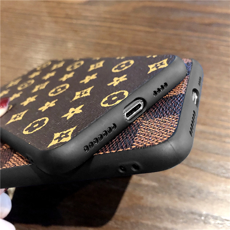 FELMYST Luxury Case For iPhoneSE 2020 Fashion LV Simple